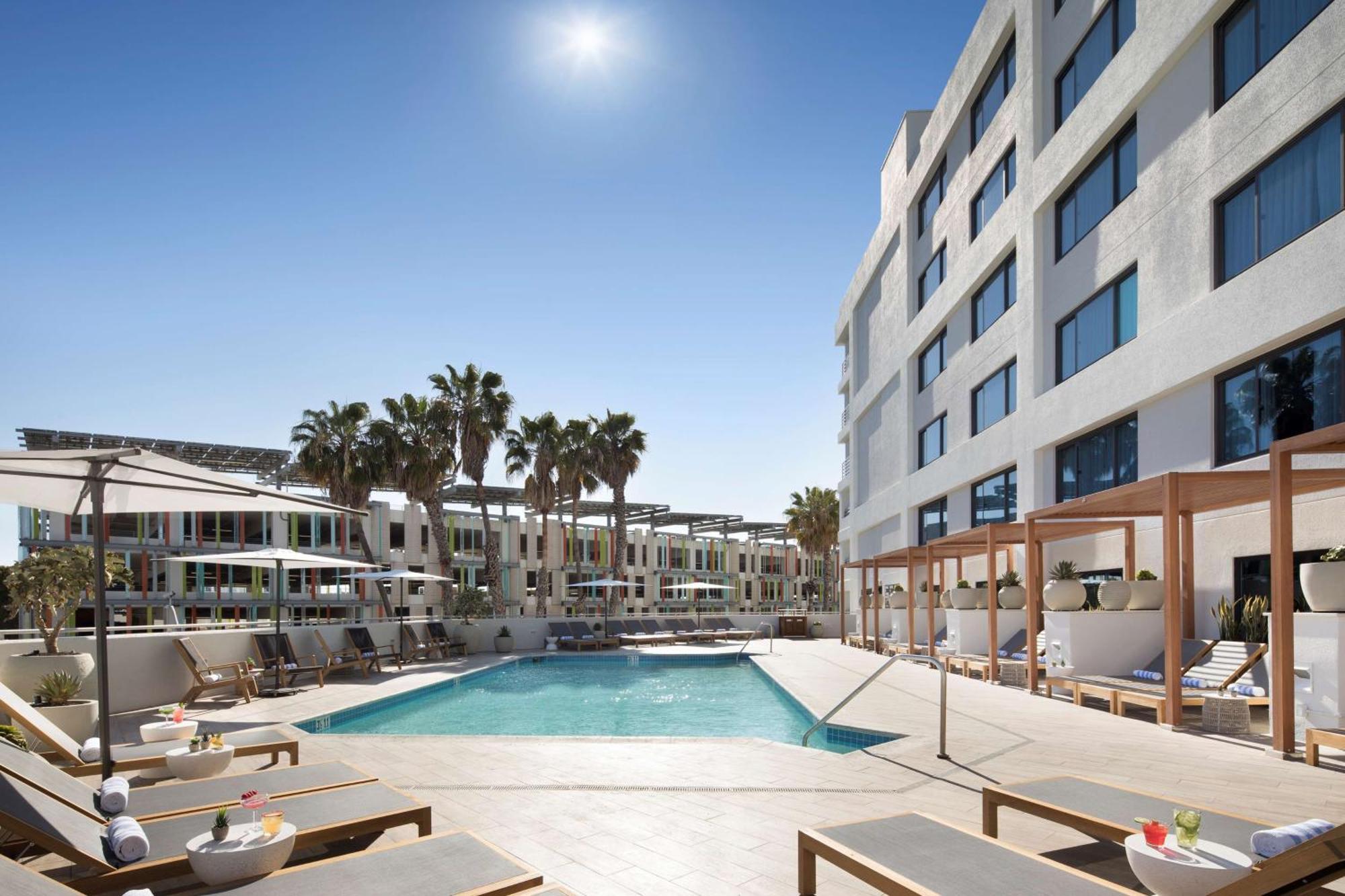 Hôtel Hilton Santa Monica à Los Angeles Extérieur photo